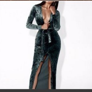 JLUXLABEL Velvet Crush Maxi Dress